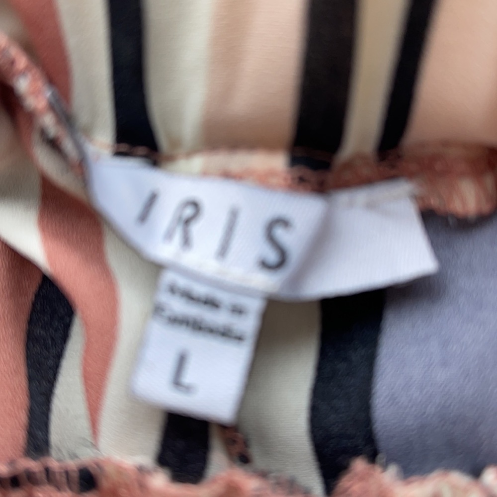 Multicolor Striped Shorts - Picture 3 of 4